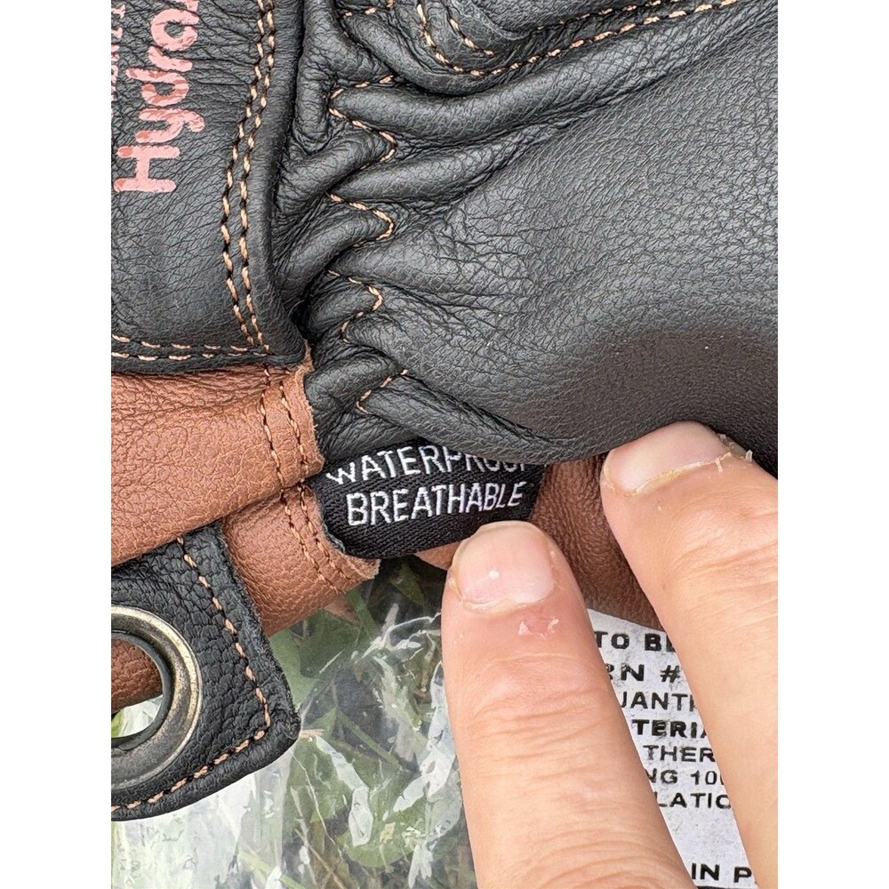 Wells Lamont HydraHyde Leather Winter Mittens Men’s Large Thinsulate